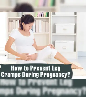 How to Prevent Leg Cramps During Pregnancy?_image