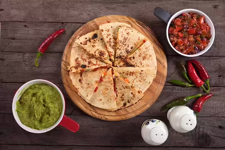 Smiley Face Quesadillas Smiley Face Quesadillas