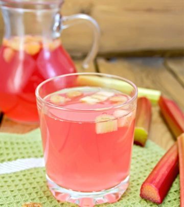 13 Amazing Health Benefits Of Rhubarb Juice