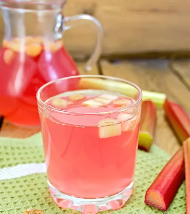 13 Amazing Health Benefits Of Rhubarb Juice