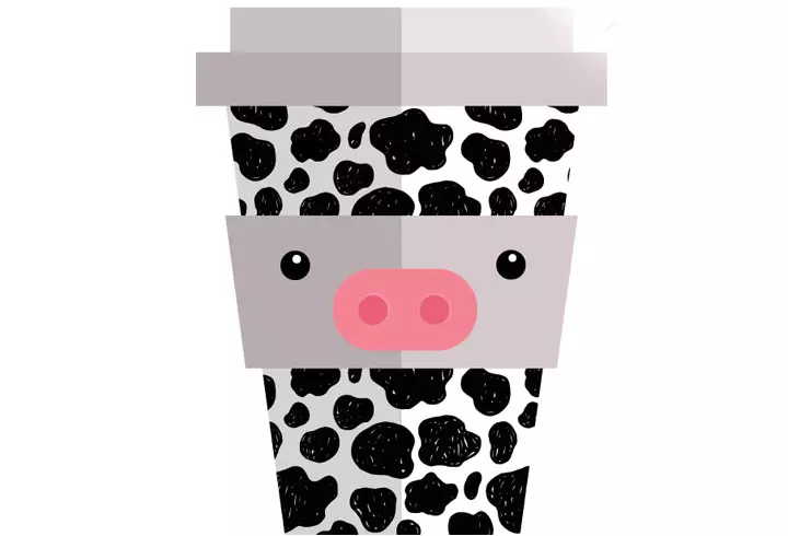 Paper Cup Animal