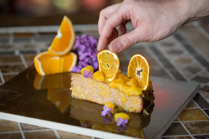 Lovely Lemon Cake During Baby Shower