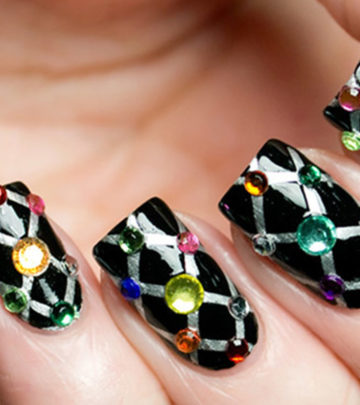 Stunning-Rhinestone-Nail-Art-Designs-To-Try-Out