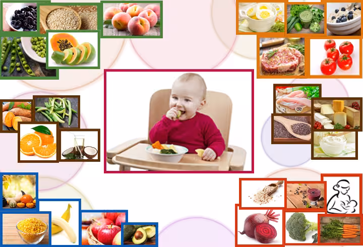 Baby Food child-colarge