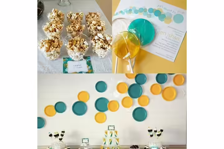 Baby Shower Decoration Ideas - preppy poppy theme preppy poppy theme