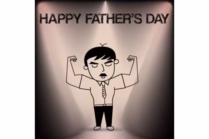 strong dad cards
