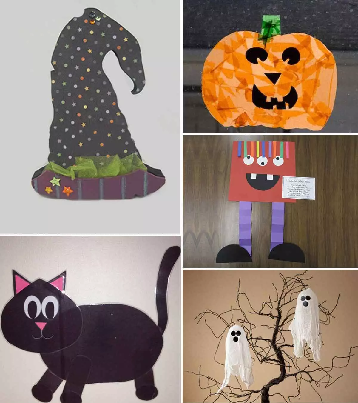 24 Best And Simple Halloween Crafts For Kids_image