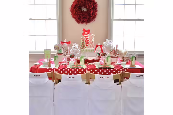 Baby Shower Decoration Ideas - christmas theme christmas theme