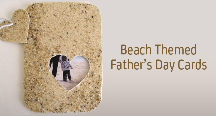 beach themed father’s day cards