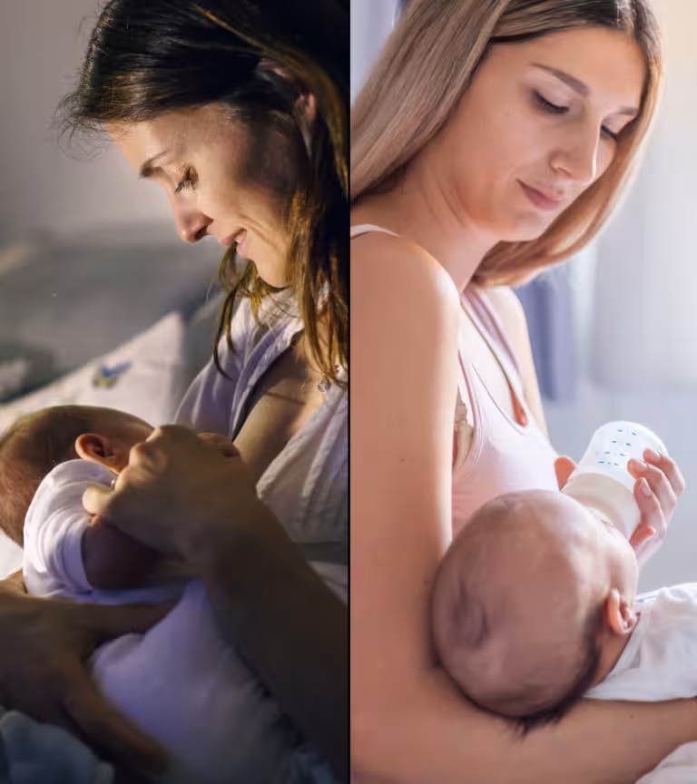 Breastfeeding diffrents
