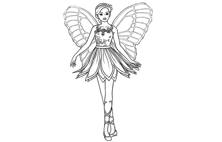 Butterfly Barbie Princess