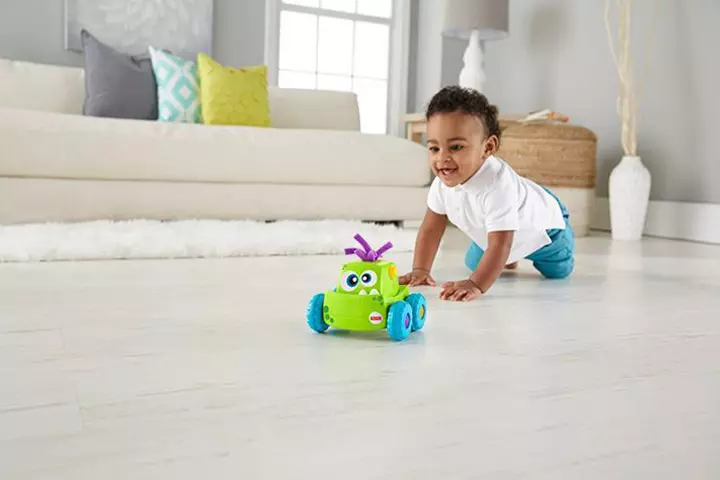 Fisher-Price Press and Go Monster Truck