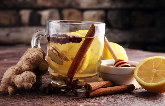 Ginger And Cinnamon Tea