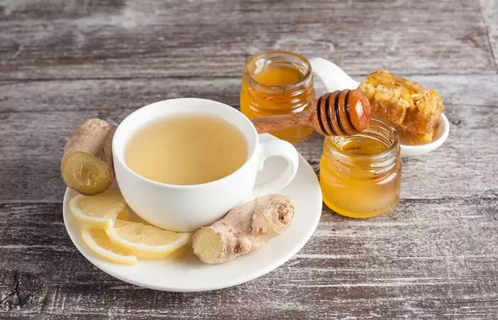 Ginger And Honey Tea