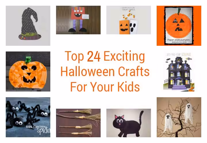 Halloween Crafts For Kids With Pictures