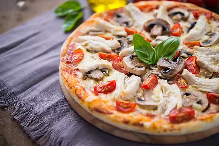 Mushroom Pizza Mushroom Pizza