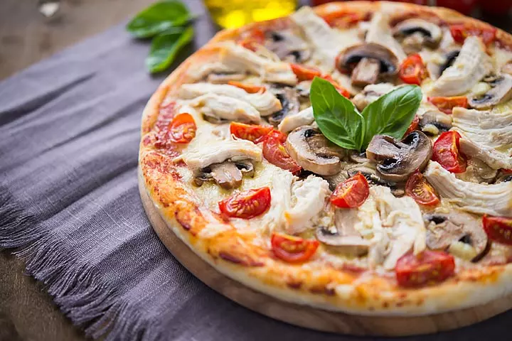 Mushroom Pizza