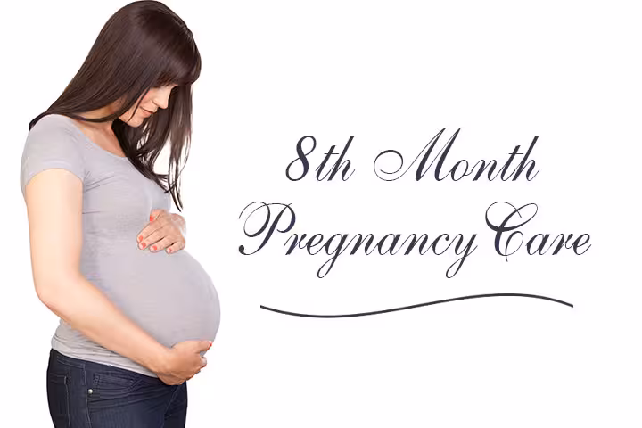Eighth month pregnancy