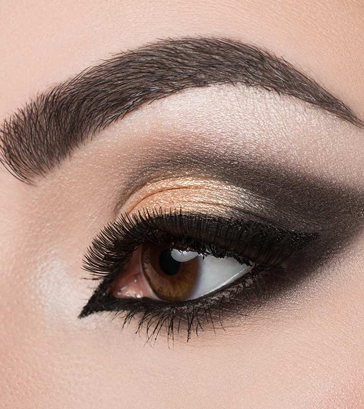 Dramatic Cut Crease Arabic Eye Makeup - Tutorial With Detailed Steps And Pictures