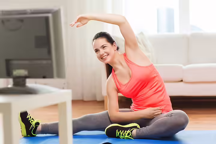 Exercises For Teenagers sideways bending sideways bending
