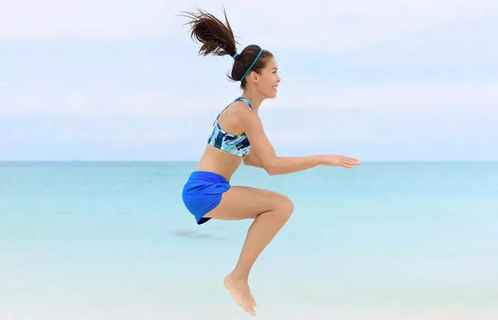 Best Plyometric Exercises - Burpee Knee Tuck