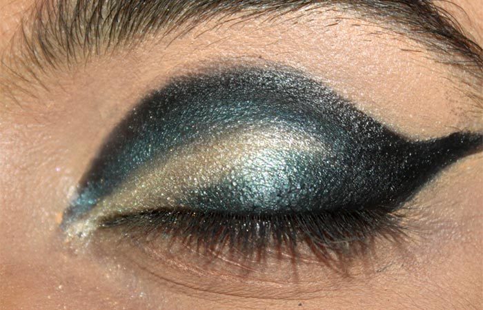 Cut Crease Arabic Eye Makeup Tutorial (7) Cut Crease Arabic Eye Makeup Tutorial (7) - Arabic Eye Makeup
