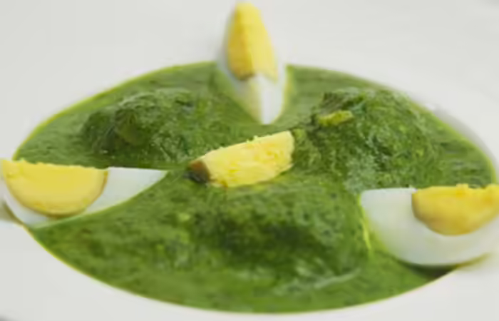 Sanjeev Kapoor Egg Recipes - Anda PalakCurry Via Source
