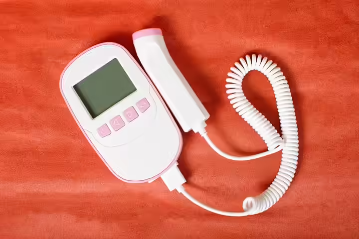 Fetal heart monitor at home