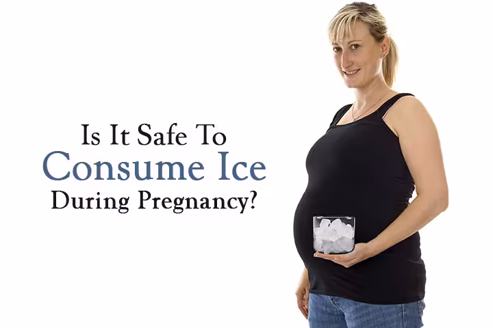 Ice During Pregnancy consume ice