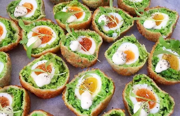 Scotch Egg Recipes - Green Pea Scotch Eggs