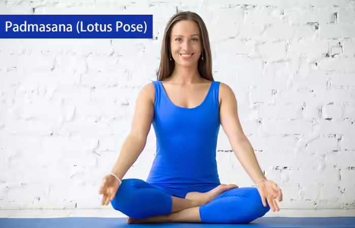 Shanti Yoga - Padmasana (Lotus Pose) 3. Padmasana (Lotus Pose)