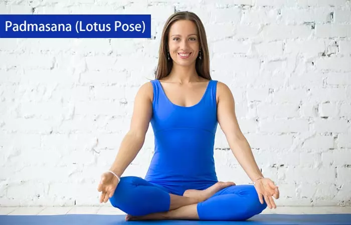 3. Padmasana (Lotus Pose)