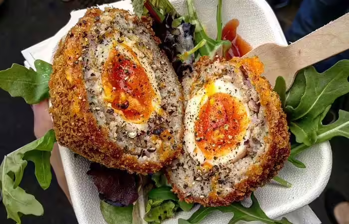 Scotch Egg Recipes - Cottage Cheese Scotch Eggs Scotch Egg Recipes - Cottage Cheese Scotch Eggs