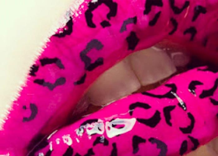 Animal-Print-Lip-Art