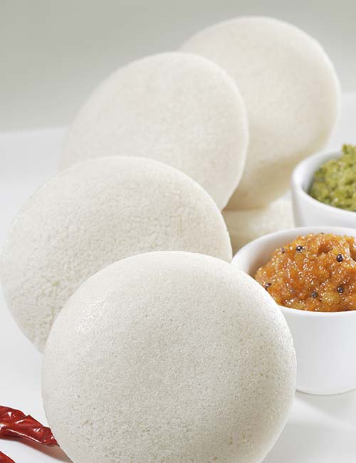 Idli is a south Indian vegetarian breakfast food Idli is a south Indian vegetarian breakfast food