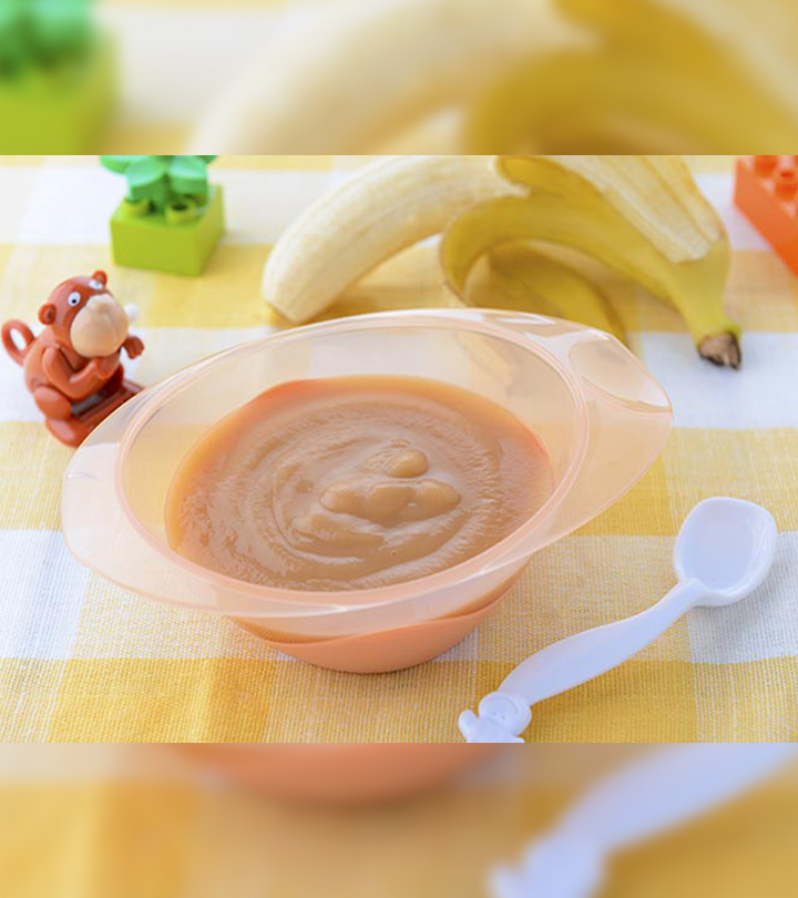 5 Easy Steps To Prepare Banana Puree For Your Baby_image