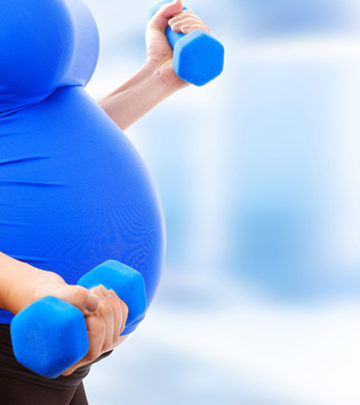 5 Amazing Benefits Of Lifting Weights During Pregnancy