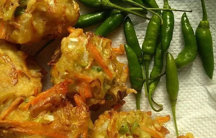 Chicken Pakora Recipes - Vegetable Chicken Pakora