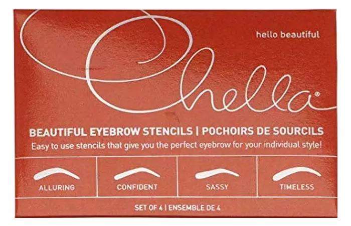 Chella Beautiful Brow Stencils