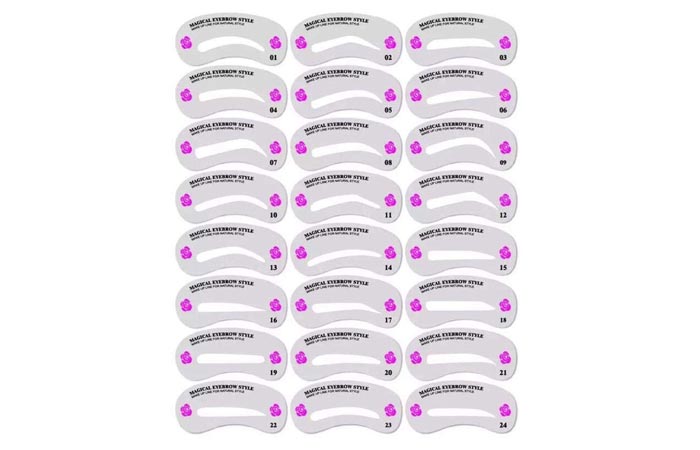 DALUCI Eyebrow Grooming Stencil Set DALUCI Eyebrow Grooming Stencil Set