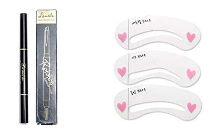 Digital Shoppy Lameila Eyebrow Stencils Digital Shoppy Lameila Eyebrow Stencils