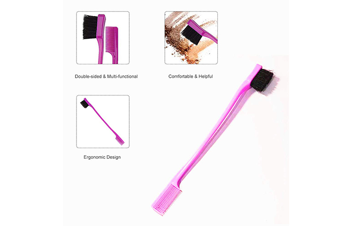 Festnight Eyebrow Brush & Eyelash Comb Festnight Eyebrow Brush & Eyelash Comb