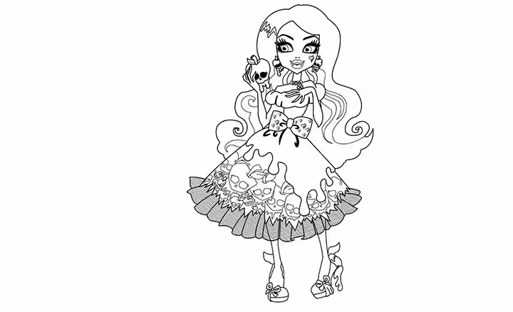 Monster High Coloring Pages