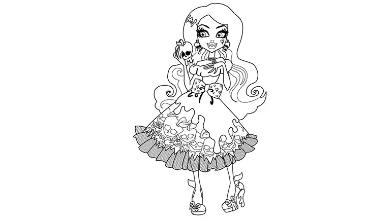 Monster High Coloring Pages