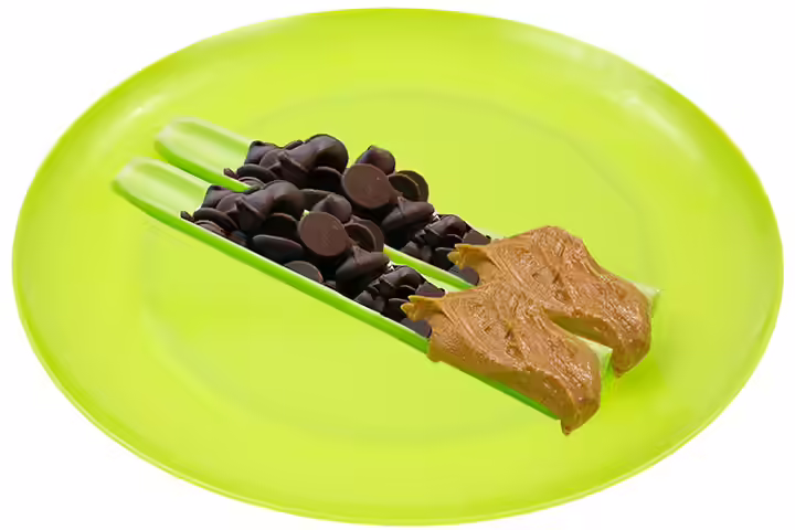 Simple Recipes For Kids Bugs On A Log bugs on a log