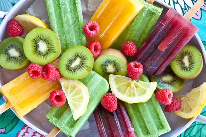 Simple Recipes For Kids Fruit Popsicles fruit popsicles