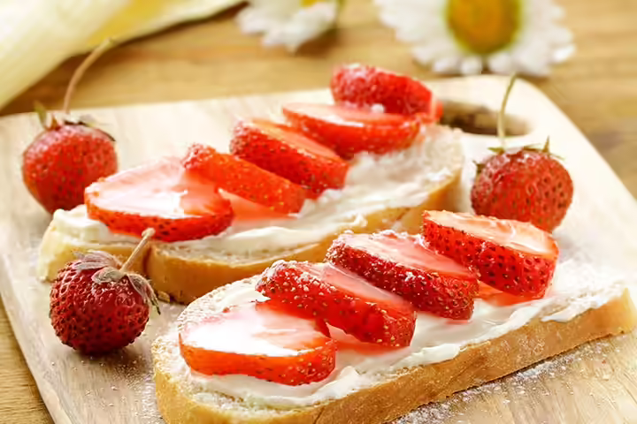 Simple Recipes For Kids Fruity Sandwich fruity sandwich