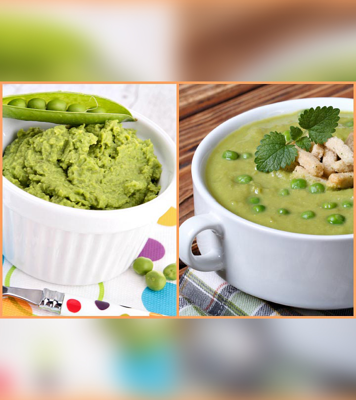 2 Easy And Quick Peas Recipes For Your Baby