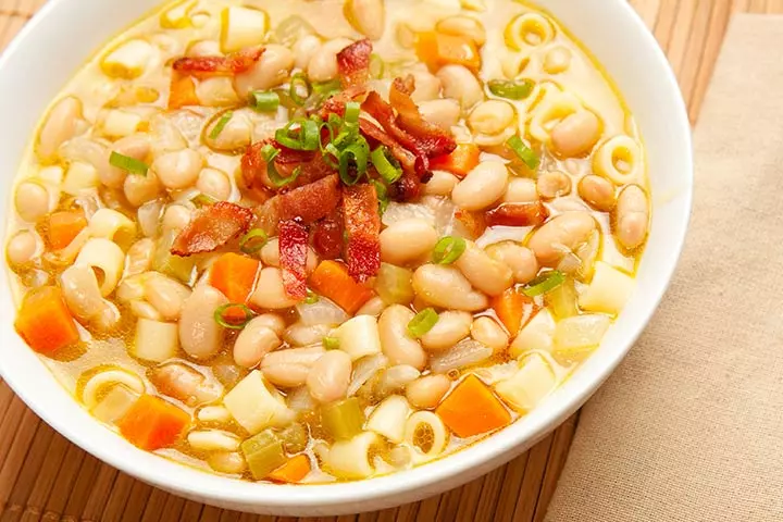 Bean and bacon soup