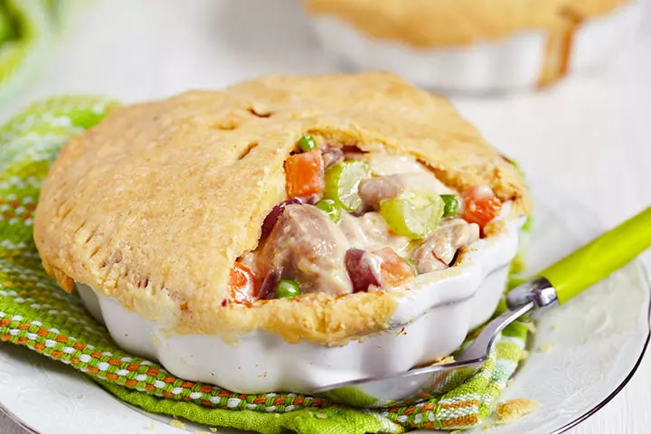 Chicken pot pie casserole